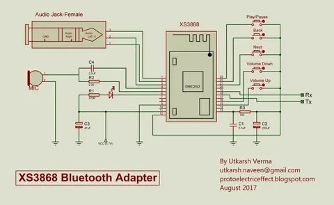 Bluetooth модуль схема