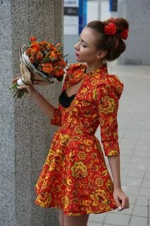 Народные стилизованные платья
