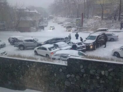 Владивосток погода зимой