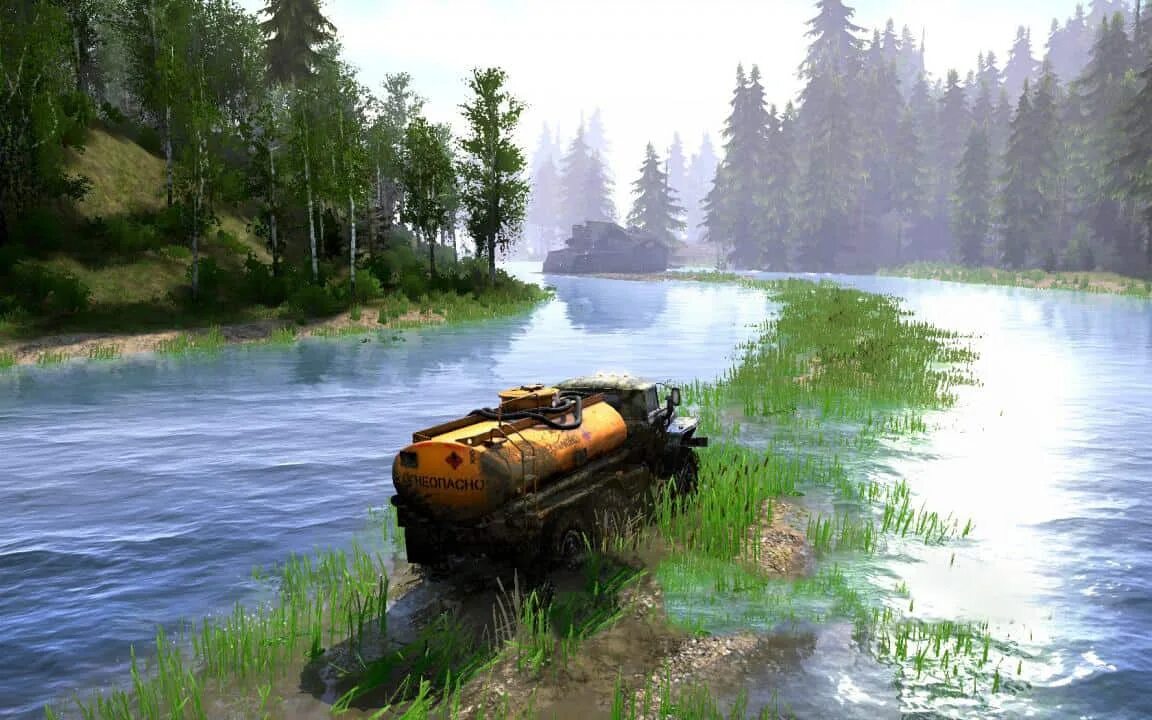 Mudrunner на андроид со встроенным кэшем. Spintires mud runner. mudrunner миссии. mudrunner 2. mudrunner корабли.