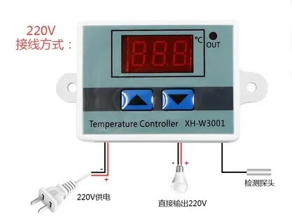 Терморегулятор xh w3001