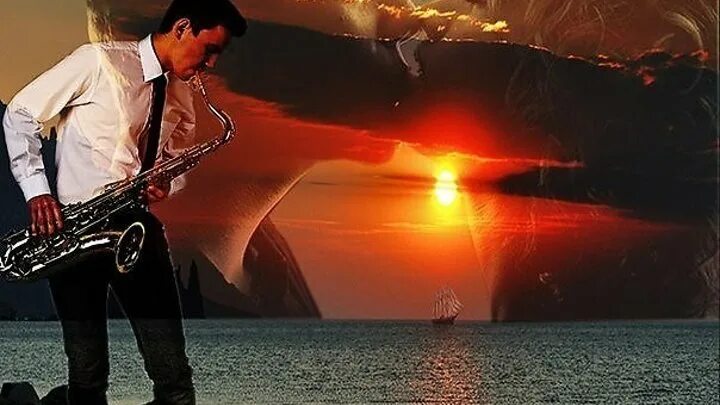 Теплый вечер саксофон живет. Саксофон и море. саксофонист на закате. саксофон и пляж. саксофонист на пляже.