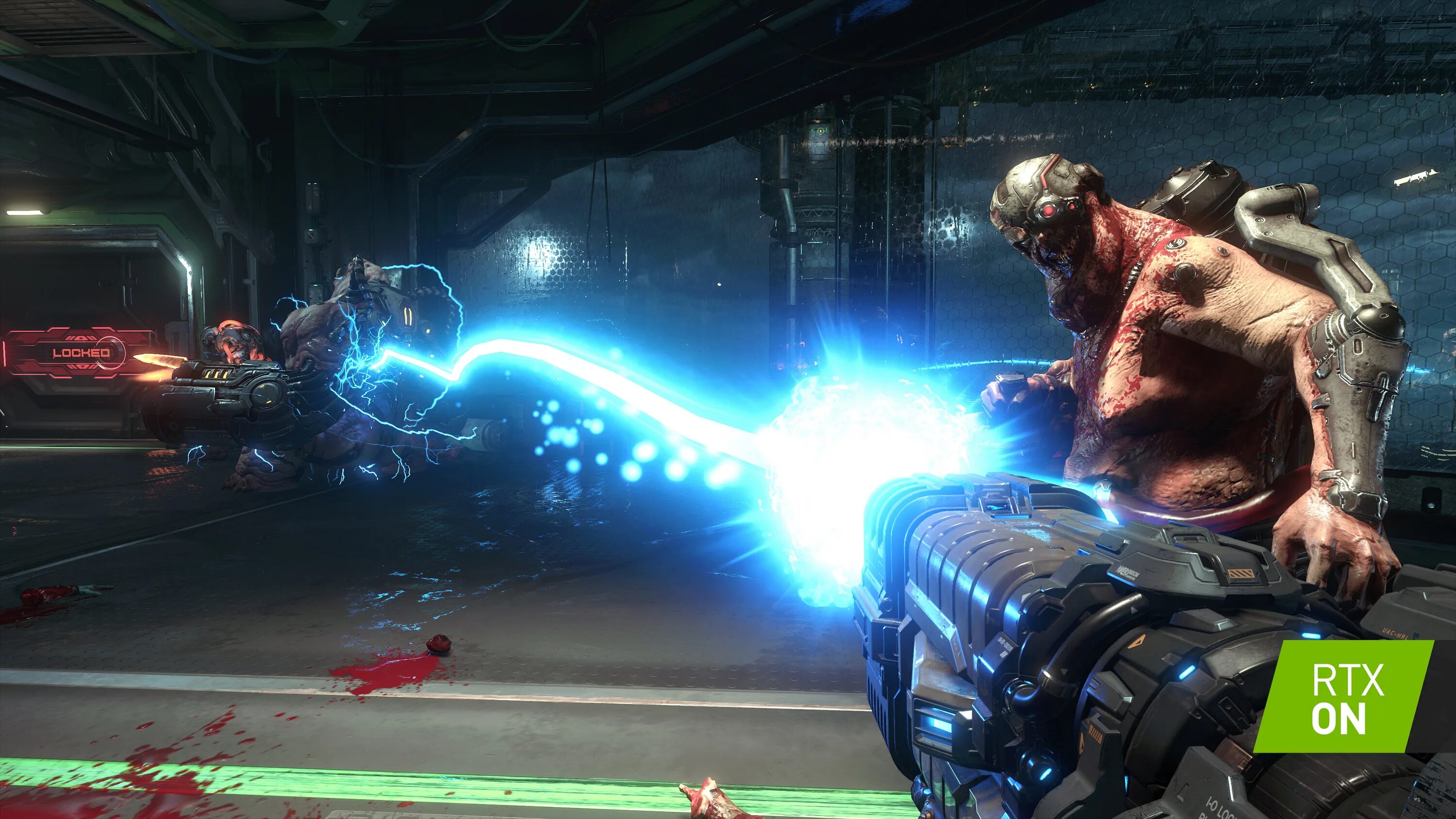 Как я играл в doom eternal dlc. Doom eternal трассировка лучей.