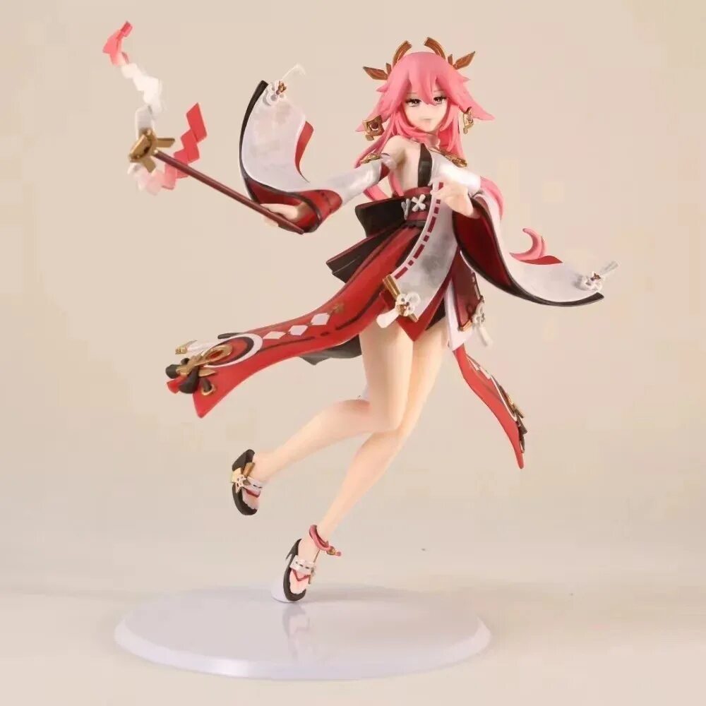 Яэ мико фигурка. YAE Miko Figure. Яэ Мико фигурка подвижная. YAE Miko статуэтка.
