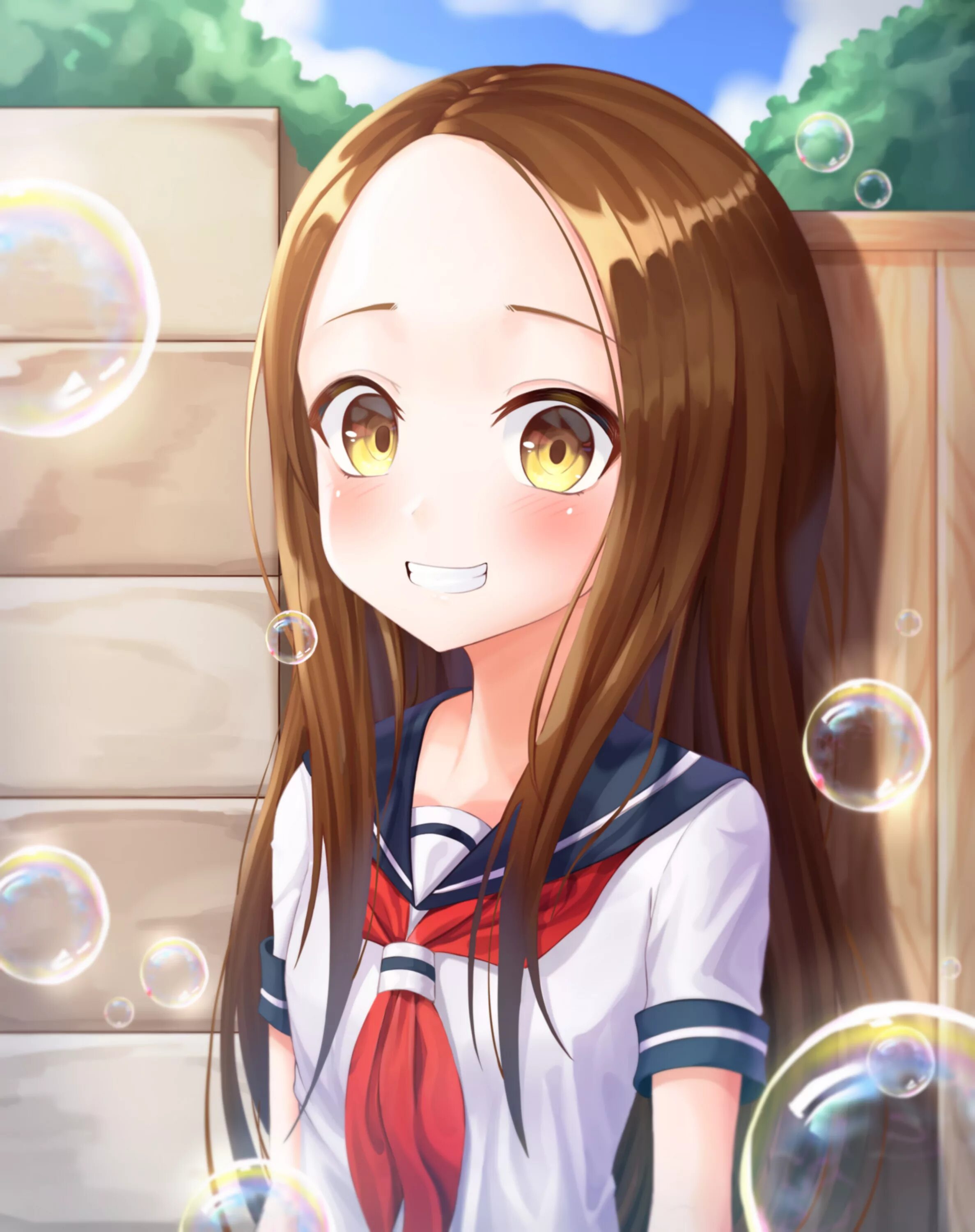 Jouzu no takagi san. Мастер дразнилок такаги-сан. karakai jouzu no takagi-san.