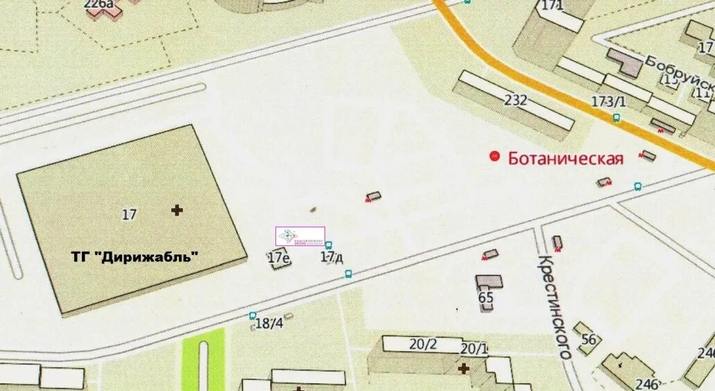 выход метро ботаническая