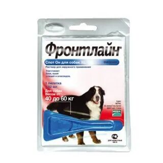 Спот он для собак от клещей