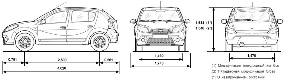 Renault Sandero 1 габариты. Размеры Рено Сандеро 2012 года. Renault Sandero Stepway 2 габариты. Renault Sandero 2014 габариты. Sandero stepway размеры