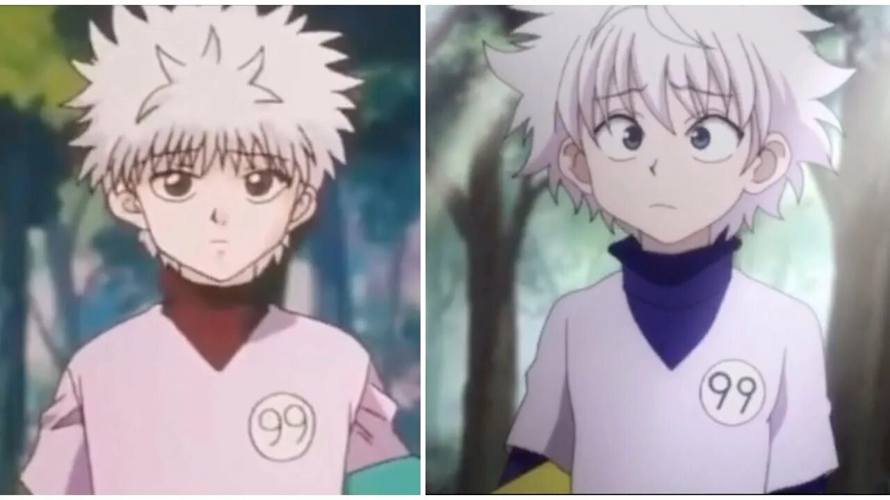 Хантер 1999 Киллуа. Killua Zoldyck 1999. Киллуа 1999 и 2011. Хантер х Хантер 1999 Киллуа. Экзамен на хантера