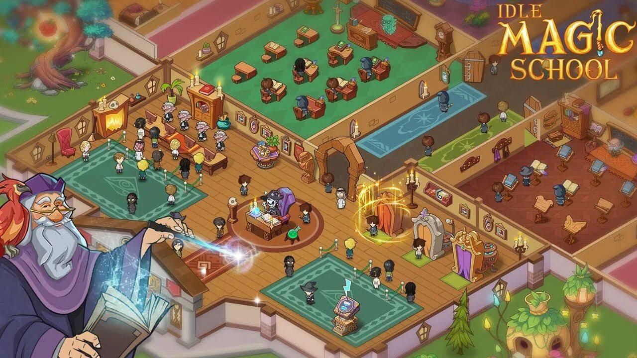 Волшебную игру. Взломка игры школа магии. Мобильная игра idle. Игры волшебная школа. Wizard 101.