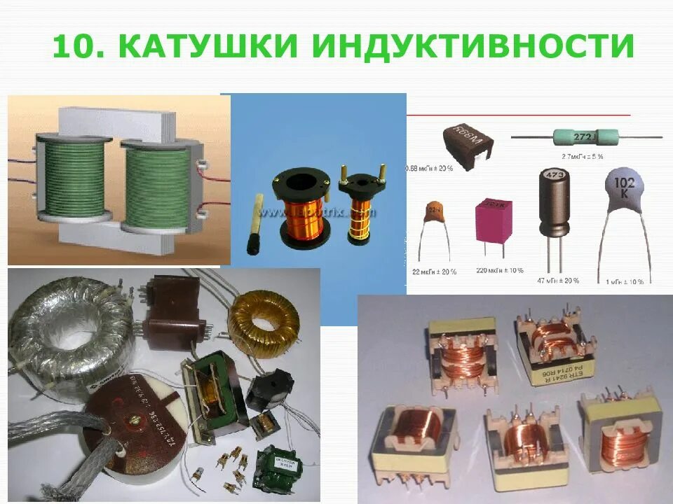Катушка индуктивности источник чего