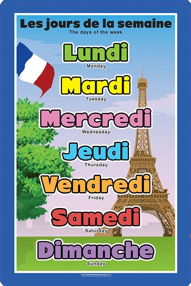French Days of the week. Weekdays in French. Days of week in France. Les jours de la semaine во французском языке упражнения. Your english french