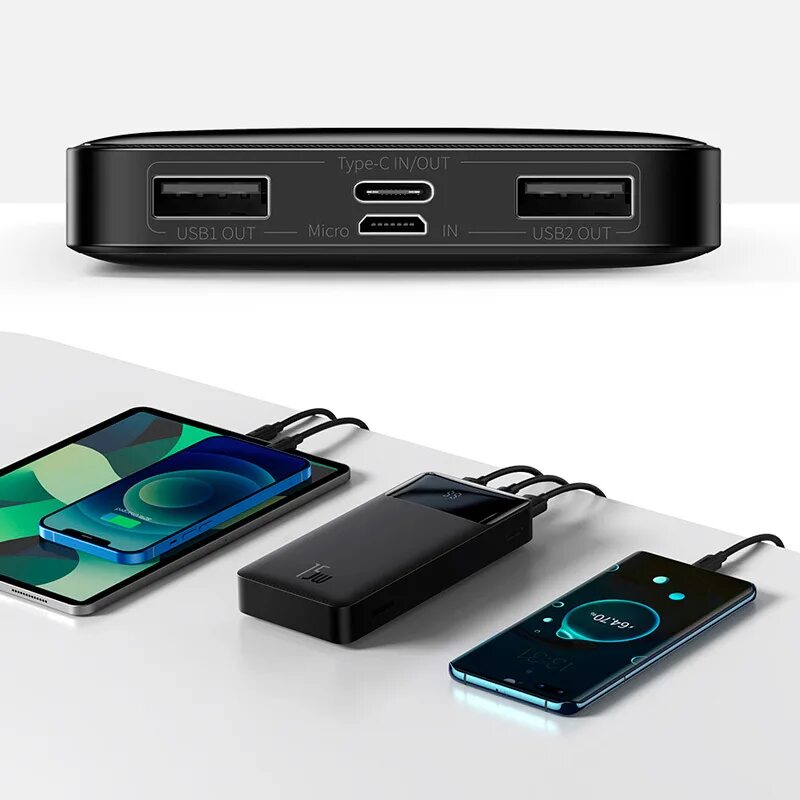 Bipow digital display power bank. Bipow digital display power bank