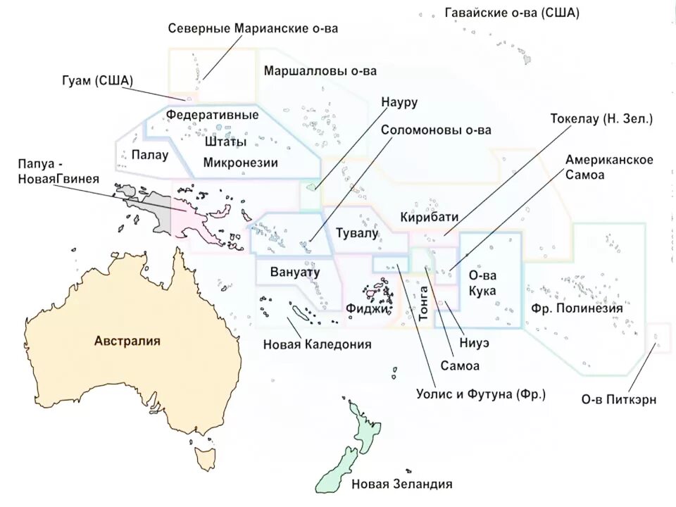 Австралия и океания территория. Столицы независимых государств Австралии и Океании. Подпишите названия 10 государств и их столиц Австралия и Океания карта. На политической карте Океании независимых государств. Политическая карта Океании.