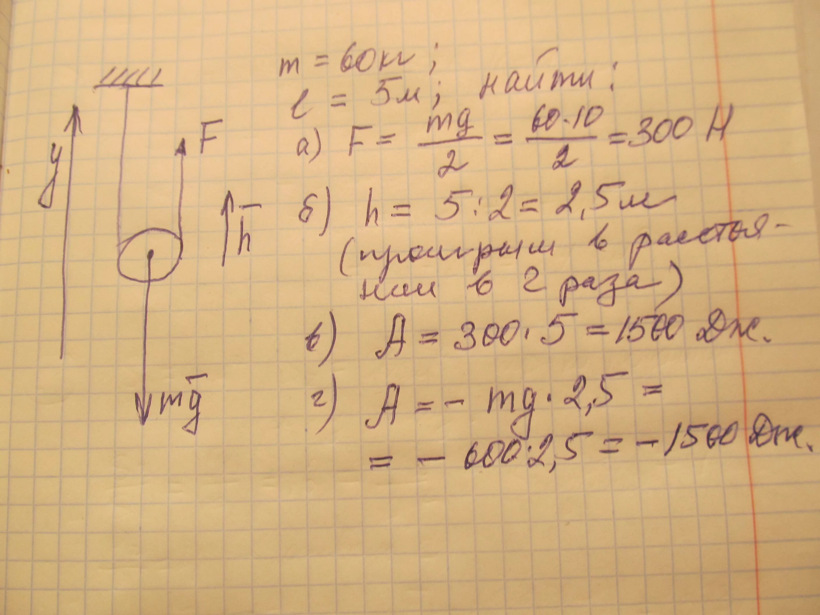 Может ли человек массой 60 кг. Поднятие груза с помощью подвижного блока. Груз массой 60 кг поднимают на некоторую высоту. Груз массой 60 кг поднимают с помощью подвижного блока. Сенопогрузчик поднял сено массой 200 кг на высоту 5 м.