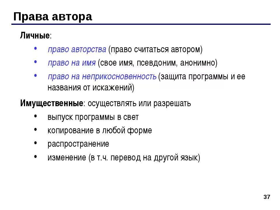 Правые писатели. К имущественным правам автора относятся:.