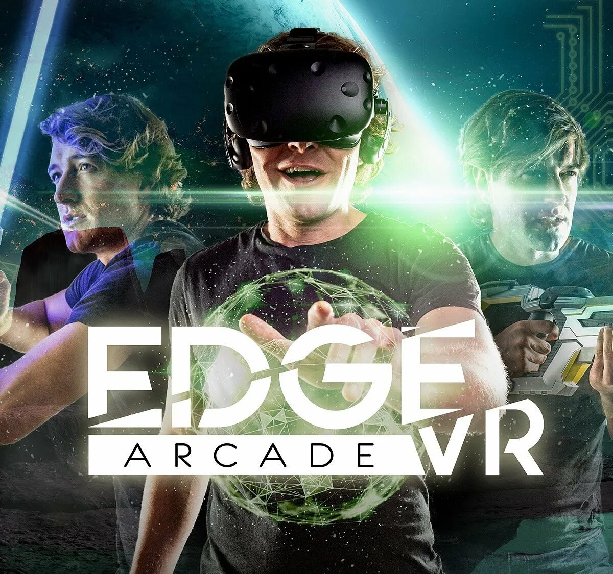 Piehead Arcade VR. Arcade VR. Near Edge.