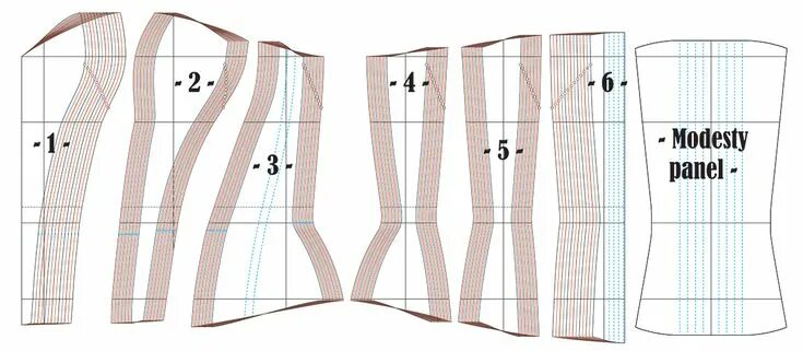 How to Add Cups to the Parker Corset - Free Sewing Pattern Corset sewing pattern