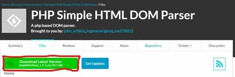 Парсер php