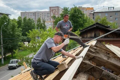 Как выровнять старую крышу