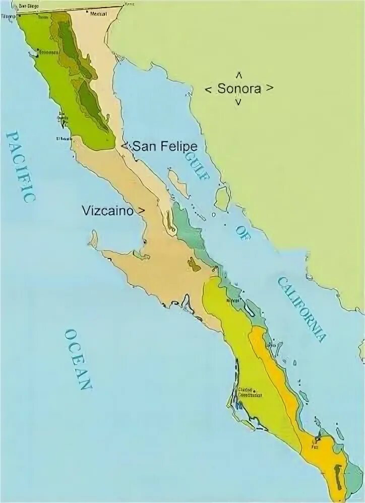 Полуостров калифорния находится на. Полуостров Калифорния на карте. Полуостров Калифорния на карте Северной Америки. Нижнекалифорнийская пустыня на карте. П-ов Калифорния на карте.