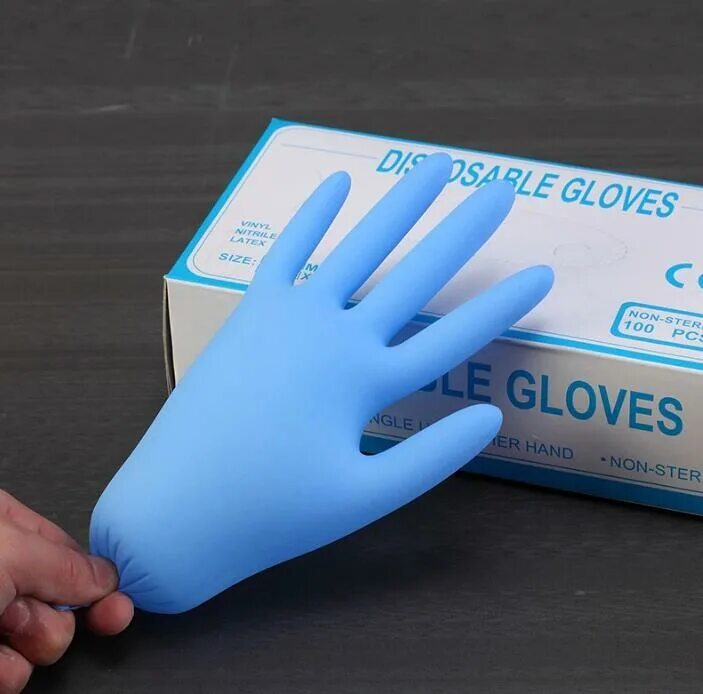 Перчатки нитрильные одноразовые Gloves. Перчатки синие китайские. Гипоаллергенные перчатки.