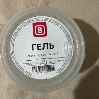 Свечной гель