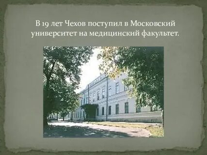Университет чехова