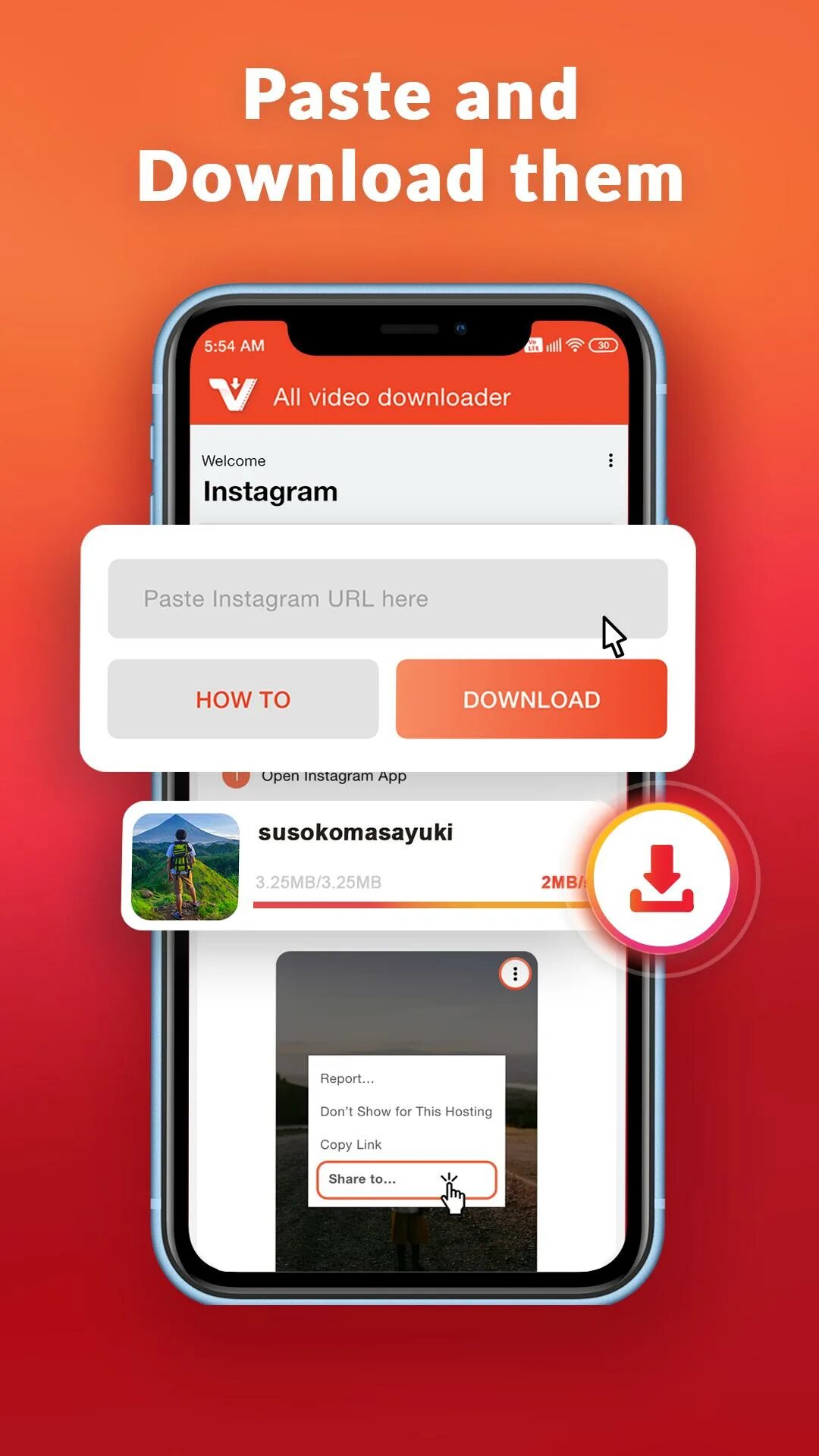 Downloader app. Downloader app