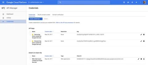 Google app client id