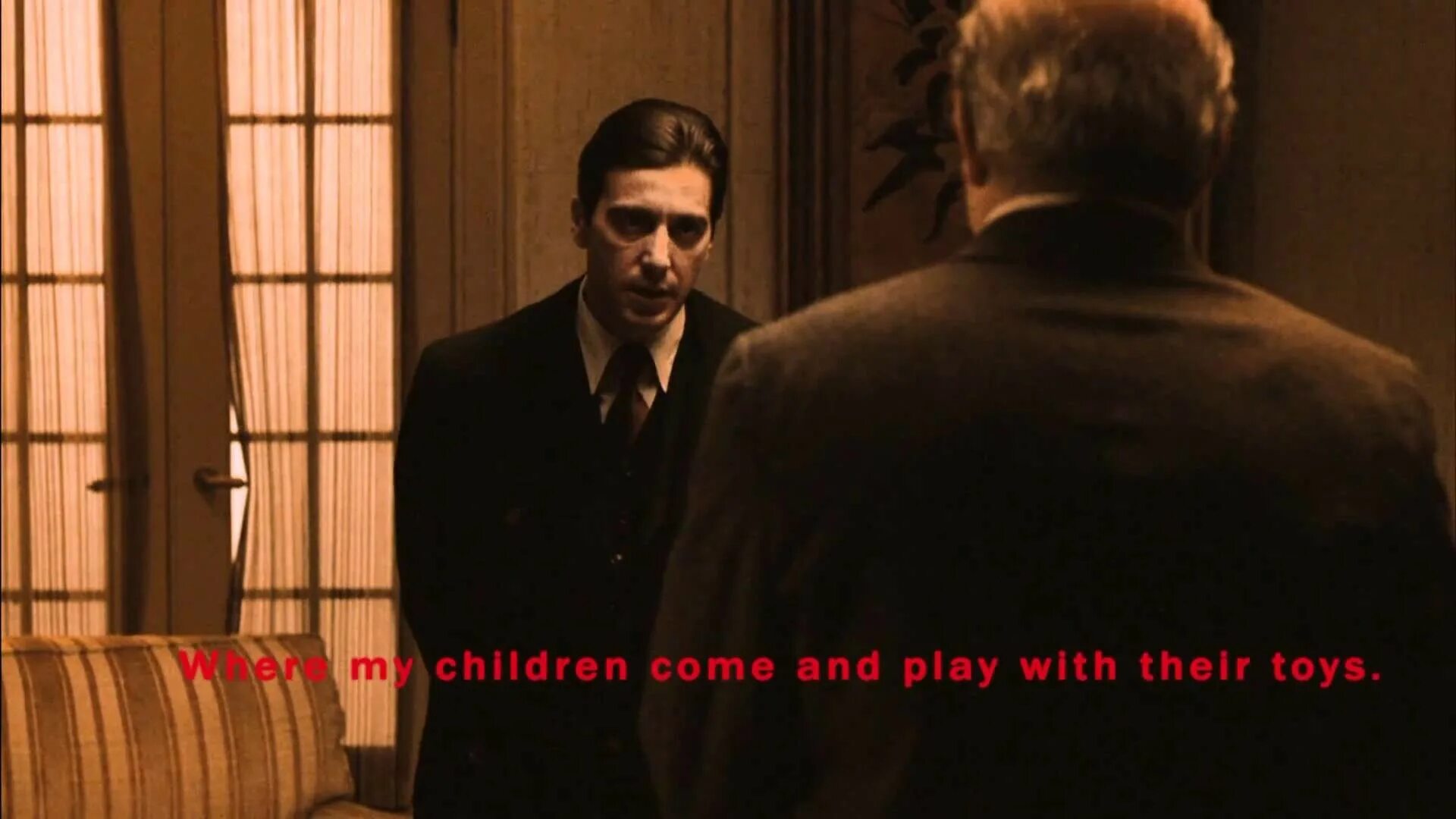 Держи друга рядом а врага еще ближе. Michael Corleone the Godfather 1974.