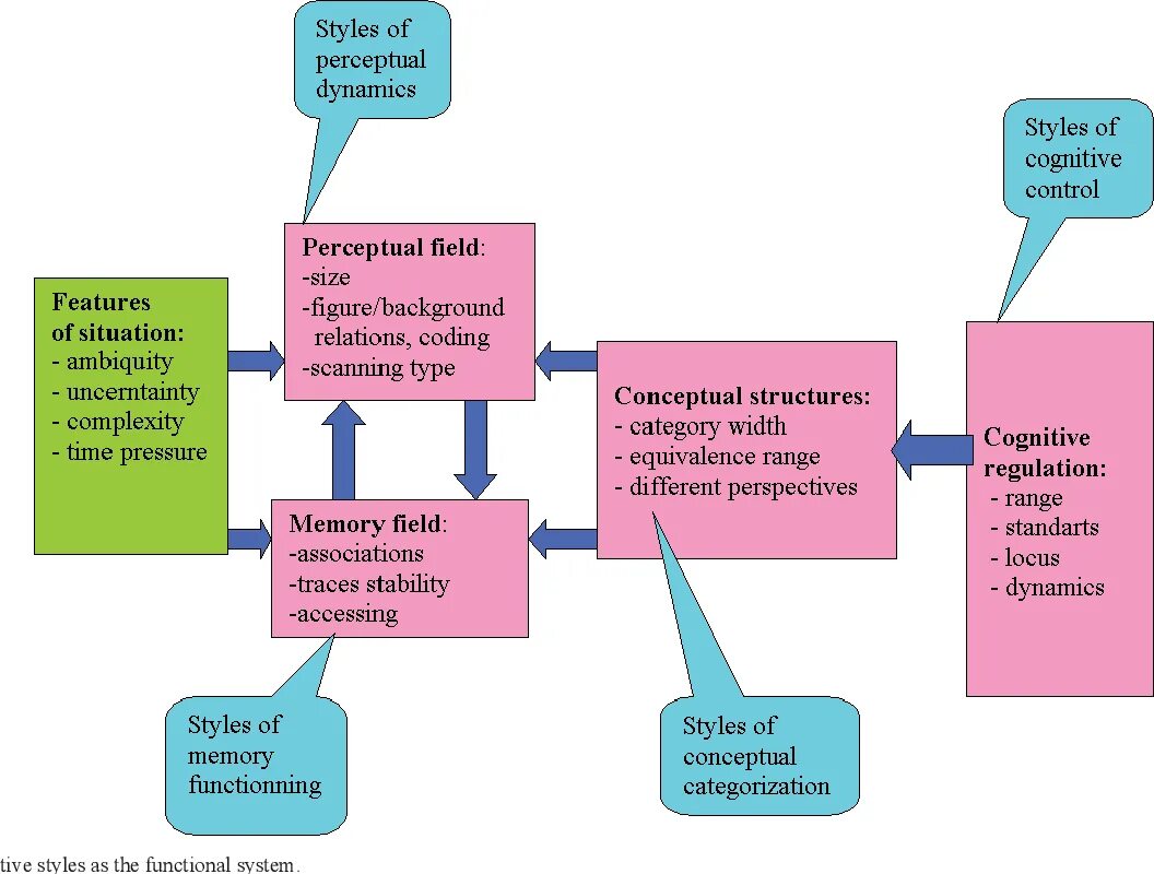Cognitive structures. Cognitive style. cognitive styles in learning. semantic field theory. cognitive learning style information.