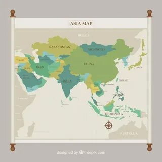 Исследователи азии на карте