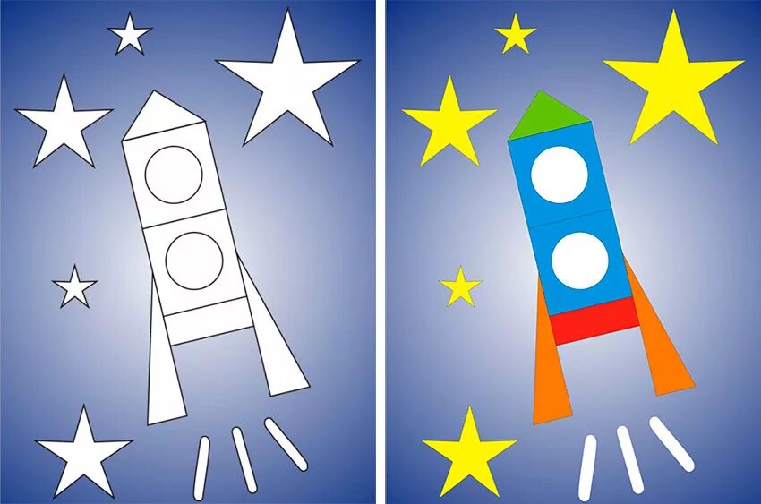 День космонавтики для детей ракета. Аппликация ко дню космонавтики. аппликация. ракета. день космонавтики аппликации для детей. аппликация космос для детей.