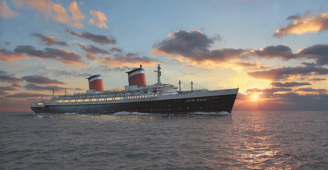 Сс море. Лайнер SS United States. Лайнер Юнайтед Стейтс в Севастополе. Трансатлантический лайнер «United States». Судно Юнайтед Стейтс.