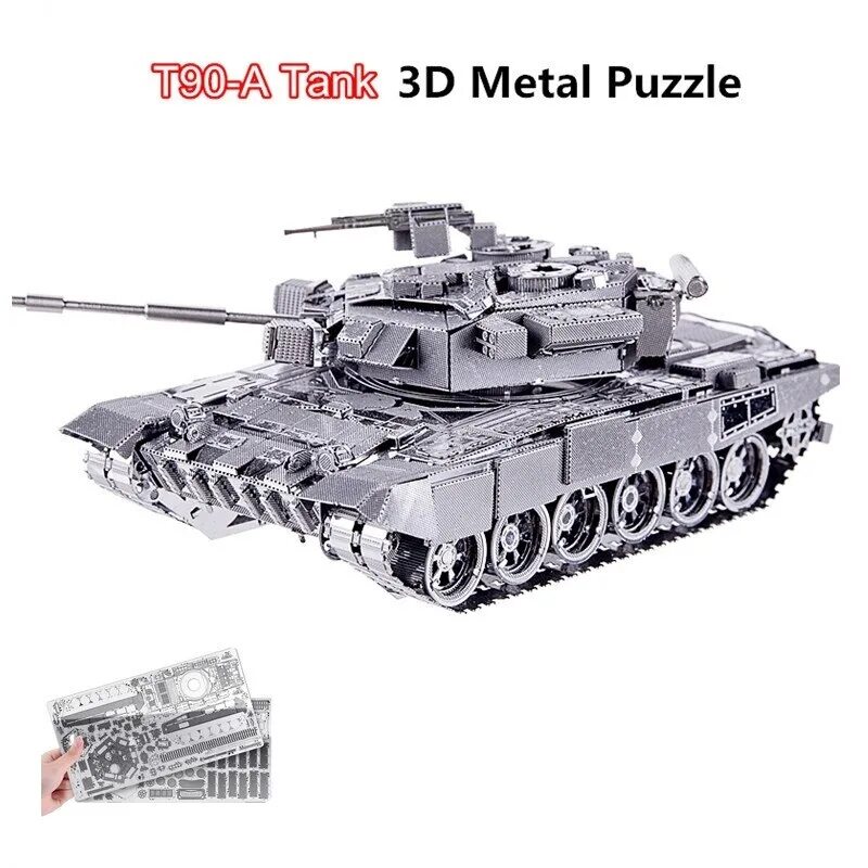 Piececool 3d металлические модели. Piececool 3d металлические. металлические сборные модели. пазл танк.