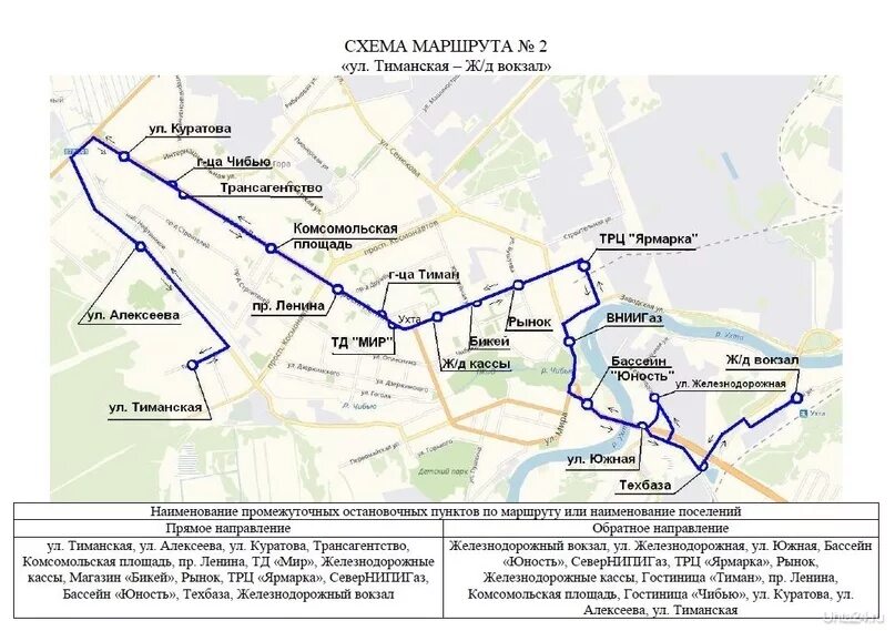 Маршрут 4 железнодорожный. Маршрут автобуса номер 2 в Ухте. Маршрут 11 Ухта остановки. Маршрут автобуса 2 Ухта с остановками. Ухта схема автобусных маршрутов.