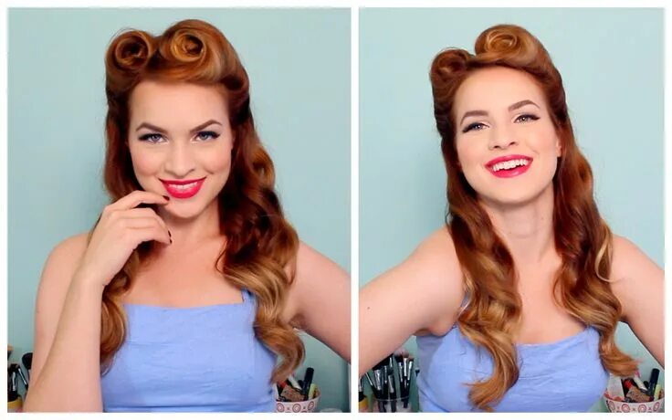 retro wedding Vintage wedding hair, Retro wedding hair, Wedding hairstyles