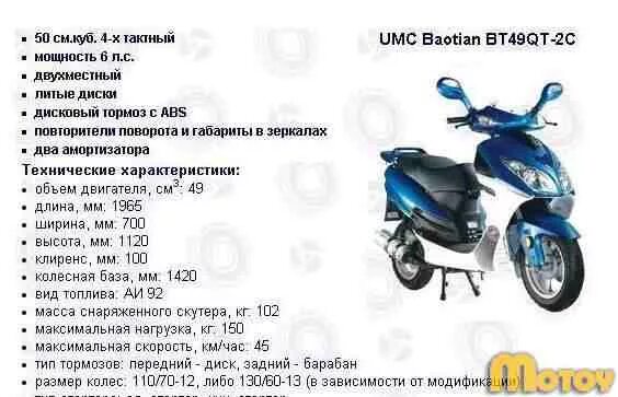 Технические характеристики скутера Cronus 50. Motolife мопед 50 куб. Скутер UMC 50 характеристики. Скутер 139 QMB 50 stels.