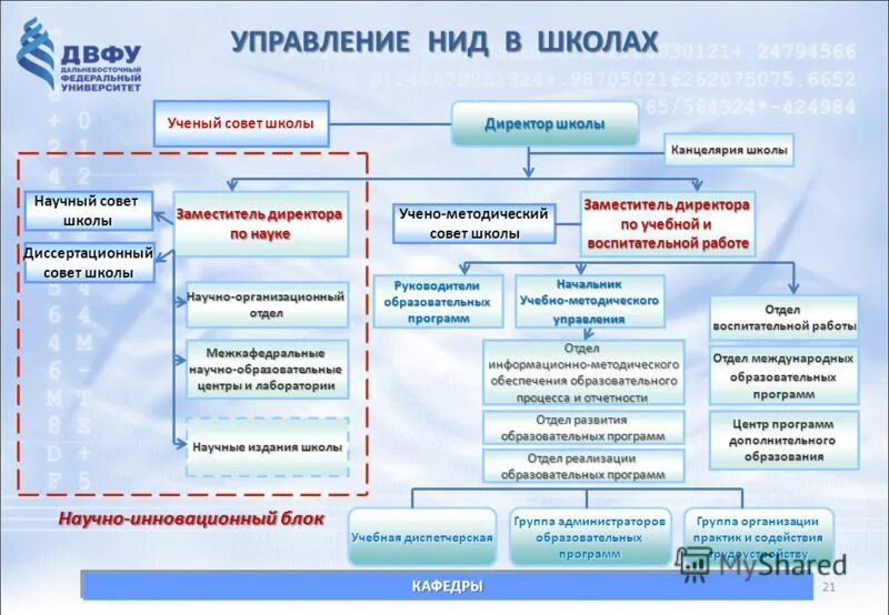 Программа совета школы. Программа совета школы