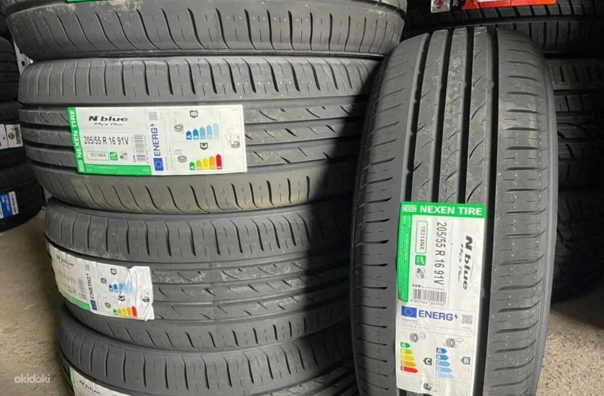 Купить шины nexen r16. 205/55r16 91v Nexen n'Blue s.