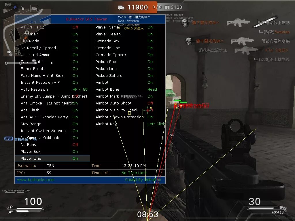 Sfg mod menu