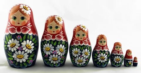 Богородская игрушка матрешка