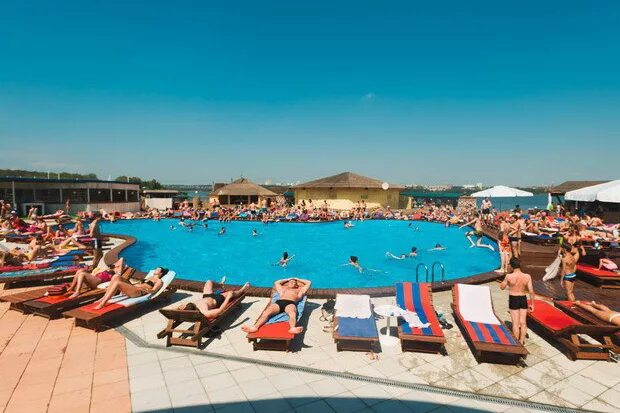 Cuba beach club Екатеринбург 2016 - YouTube