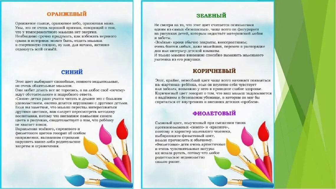 Значения детских рисунков