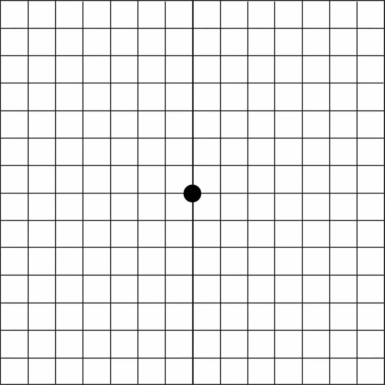 Точка на листе бумаги. Сетка Амслера тест. Сетка для проверки зрения Амслера. Сетка Амслера тест для домашней самодиагностики зрения. Тест Амслера для глаз на зрение.