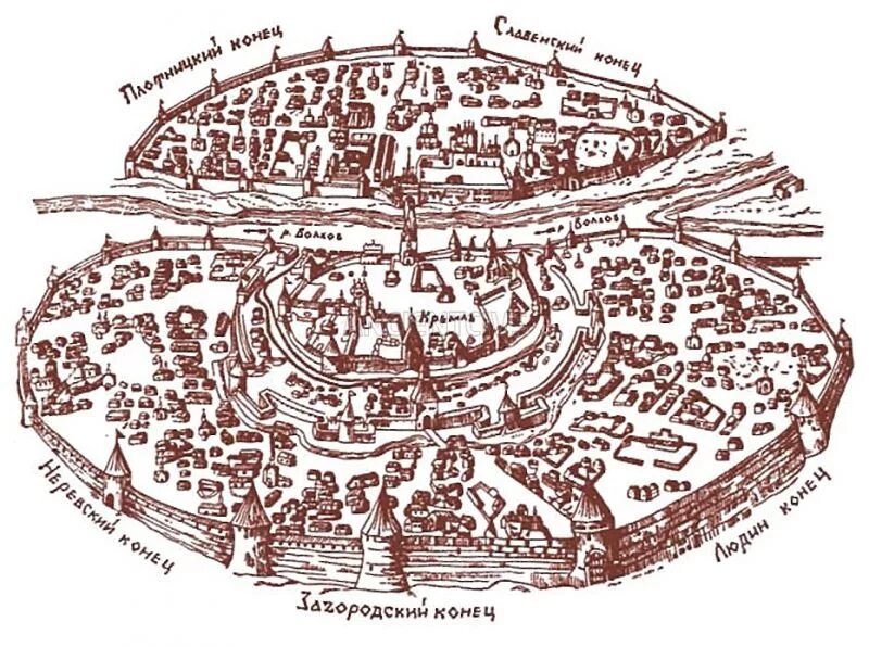 Древний Великий Новгород 13 век. Схема древнего Великого Новгорода. План Великого Новгорода в 12 веке. Господин Великий Новгород 9 век.