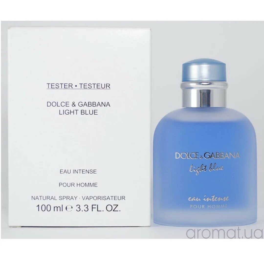 Dolce Gabbana Light Blue Tester 100ml. Дольче Габбана Лайт Блю тестер. Dolce & Gabbana Light Blue Eau intense 100 мл. Dolce Gabbana Light Blue мужские 100. Light blue intense pour homme