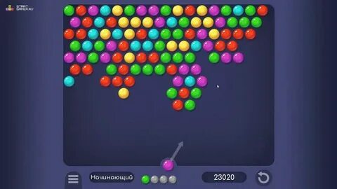 Игра в игру стрелок шариков
