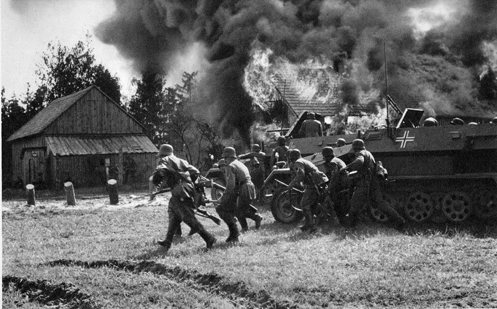 Вторжение Германии в Польшу 1 сентября 1939. Нападение третьего рейха на Польшу. 22 июня 1945 г